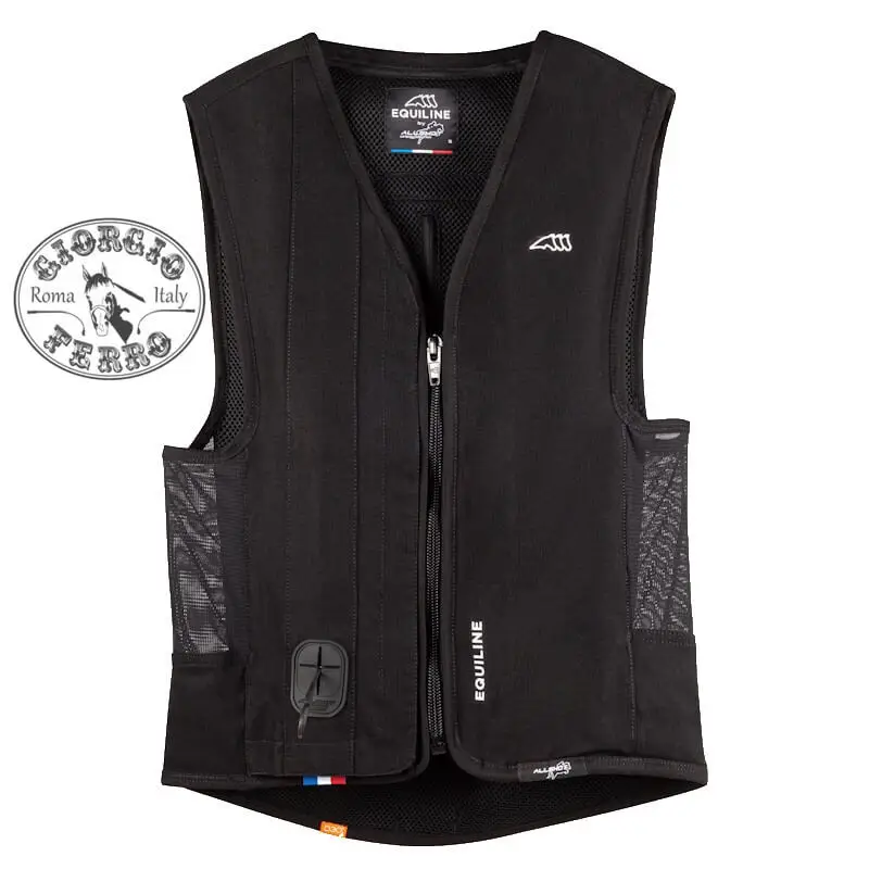Gilet airbag Belair per equitazione Equiline Spedito Oggi