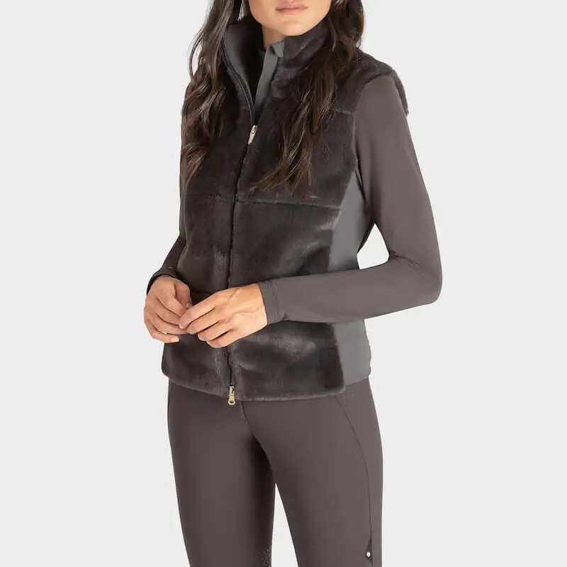 Prezzo Scontato Gilet donna pelliccetta EVILAE Equiline