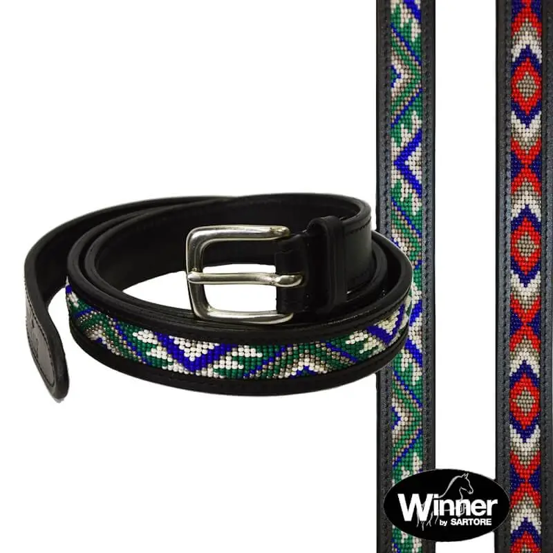 Ultimissimo Modello Cintura in cuoio Perla Winner