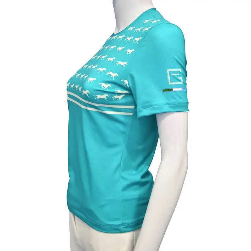 T Shirt tecnica donna Horse Gaits BODYFIT ECLIPSE Novità