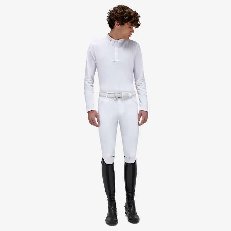 Polo uomo perforated insert M/L RG Miglior Prezzo