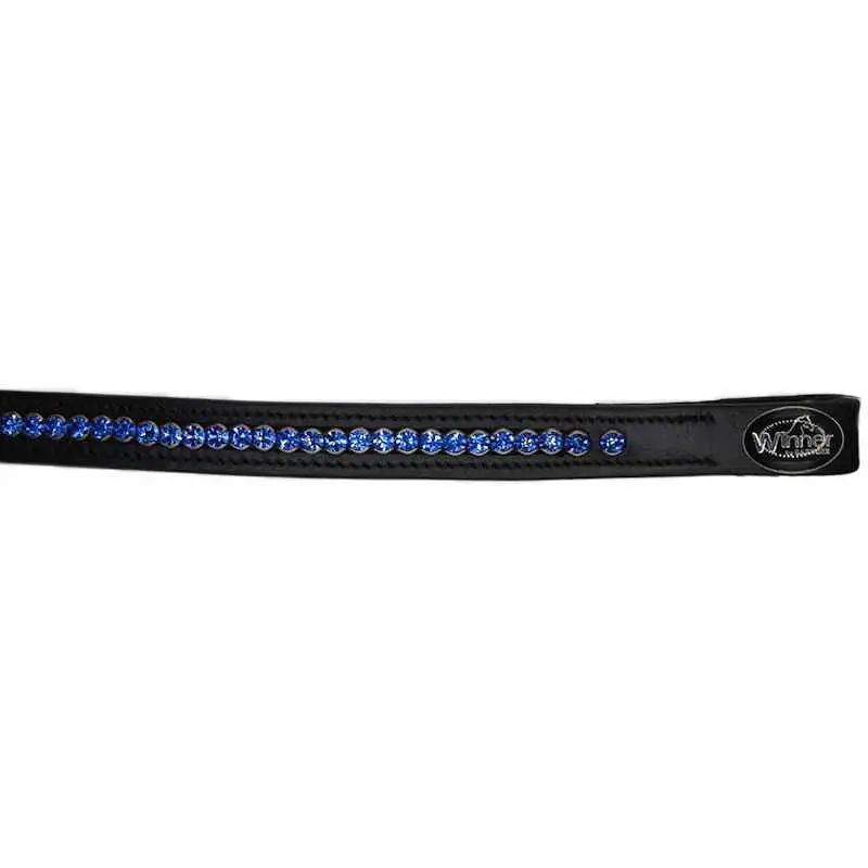 Frontalino con strass blu Economico