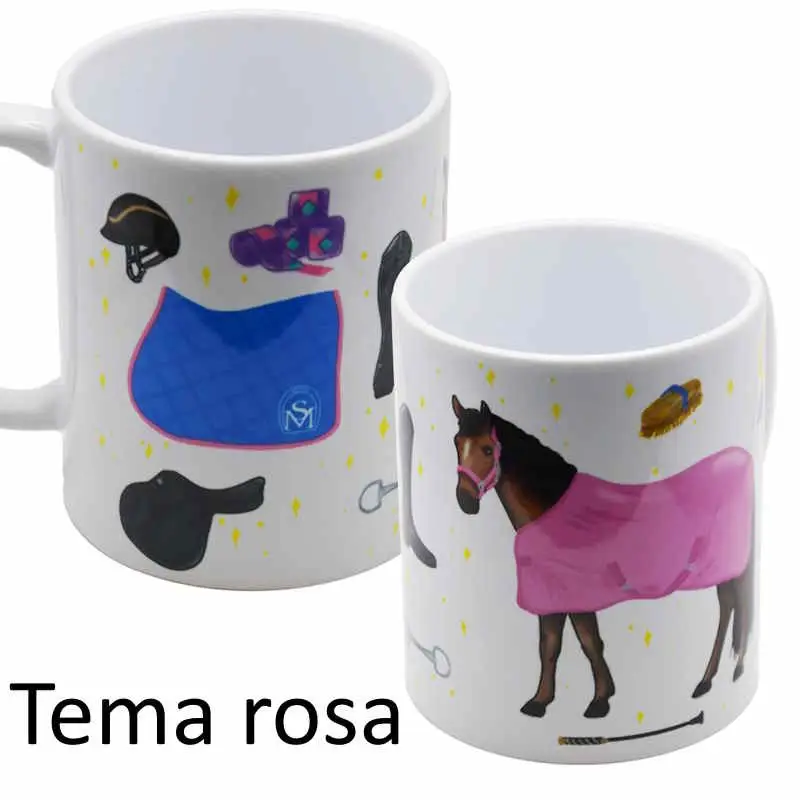 Tazza con grafica equestre Reso Gratuito