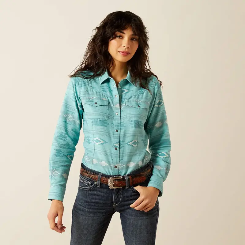 Direttamente Dal Produttore Camicia Donna Montana Western ARIAT