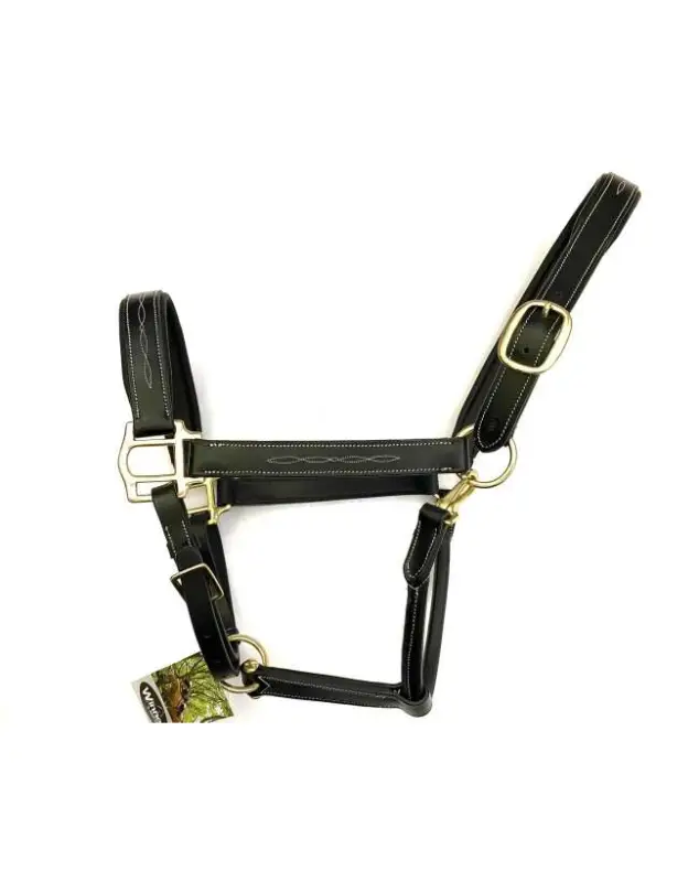 Promo Stagionale CAVEZZA IN CUOIO SARTORE FIBBIE OTTONE E RICAMI A VISTA
