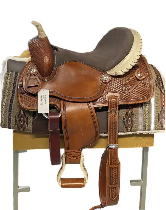 Miglior Prezzo SELLA WESTERN BARREL TRIPLE'S ROSSICCIO
