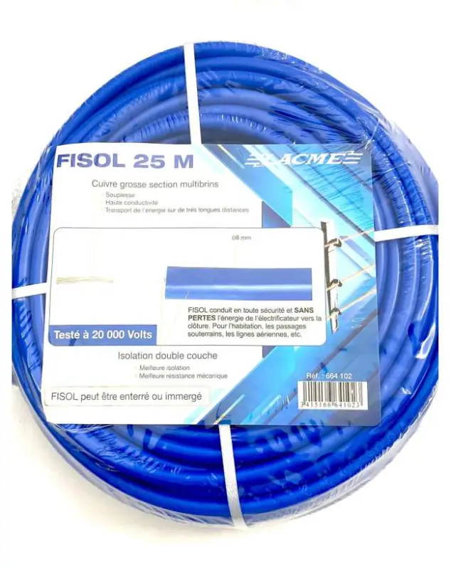 Soddisfatti O Rimborsati FISOL FILO AD ALTA TENSIONE PER RECINTI ELETTRICI