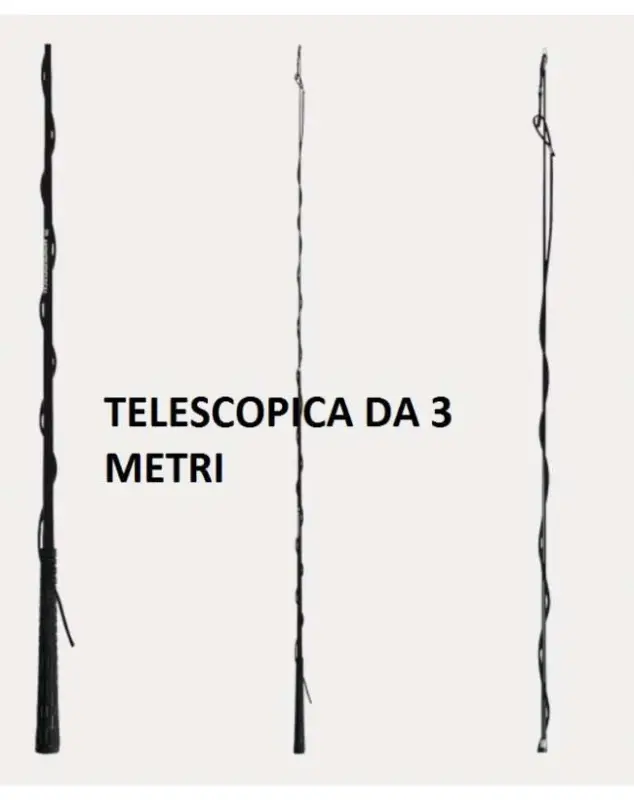 FRUSTA DA VOLTEGGIO TELESCOPICA 3 METRI Direttamente Dal Produttore