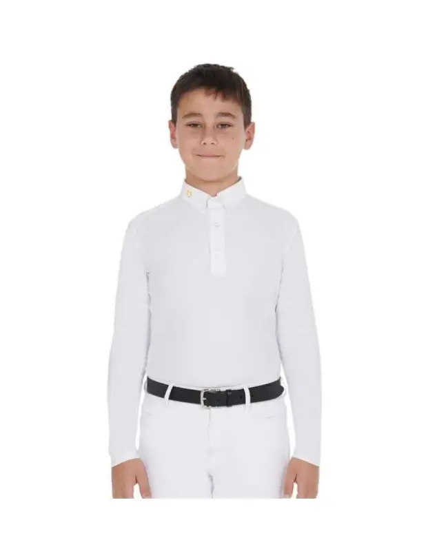Di Tendenza POLO EQUESTRO BAMBINO MANICA LUNGA