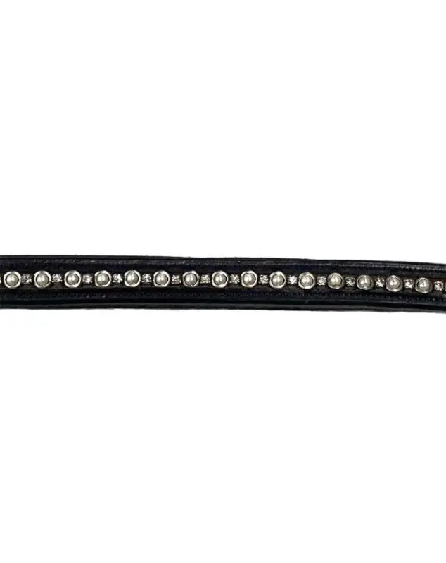 FRONTALINO CON STRASS E PERLINE Consegna Rapida