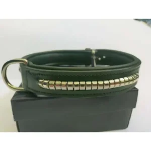 Saldi COLLARE IN CUOIO CLINCHER ARGENTO PER CANE