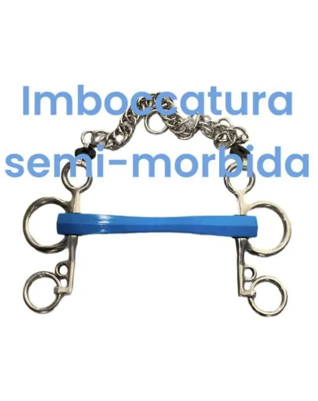 PELHAM ASTE CORTE METALAB CANNONE SEMI-FLESSIBILE Affare