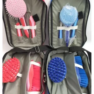 KIT PULIZIA CAVALLO O PONY CON CUSTODIA Soddisfatti O Rimborsati