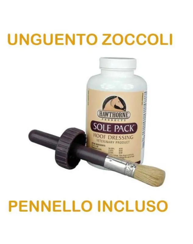 SOLE PACK UNGUENTO PER ZOCCOLO CON PENNELLO Ordina Subito