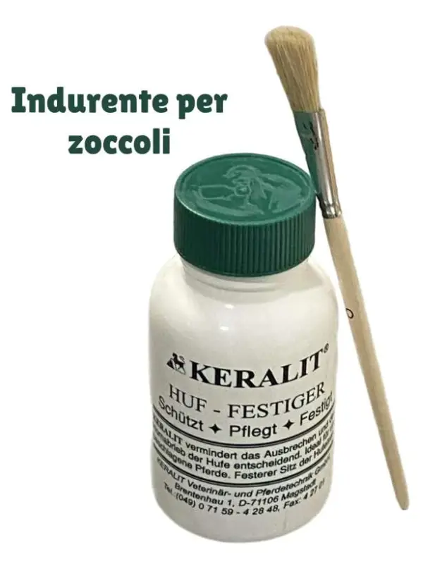 KERALIT INDURENTE PER GLI ZOCCOLI DEL CAVALLO Professionale