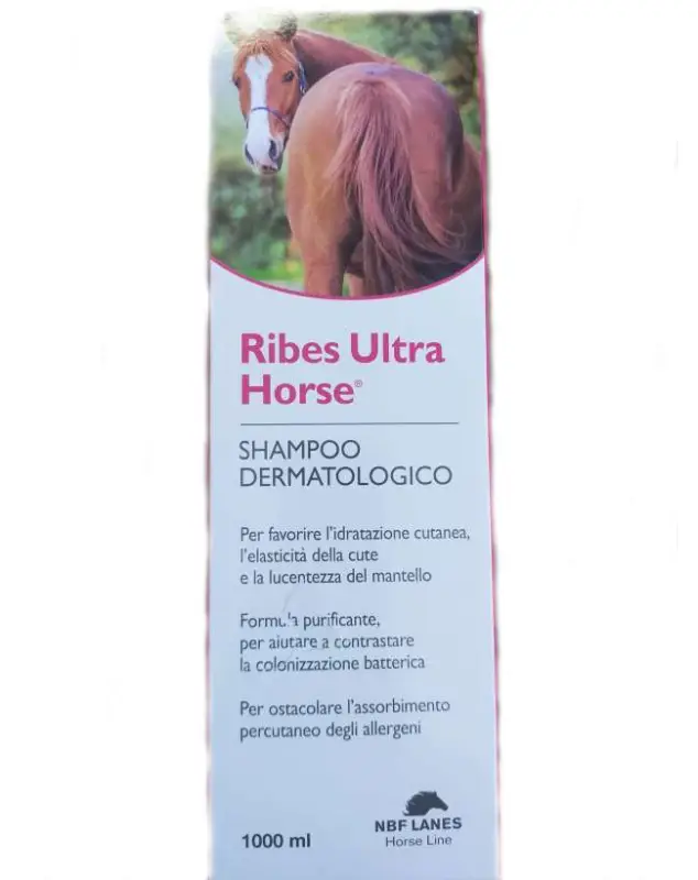 SHAMPOO PER CAVALLI RIBES ULTRA DERMATOLOGICO Pagamento Sicuro