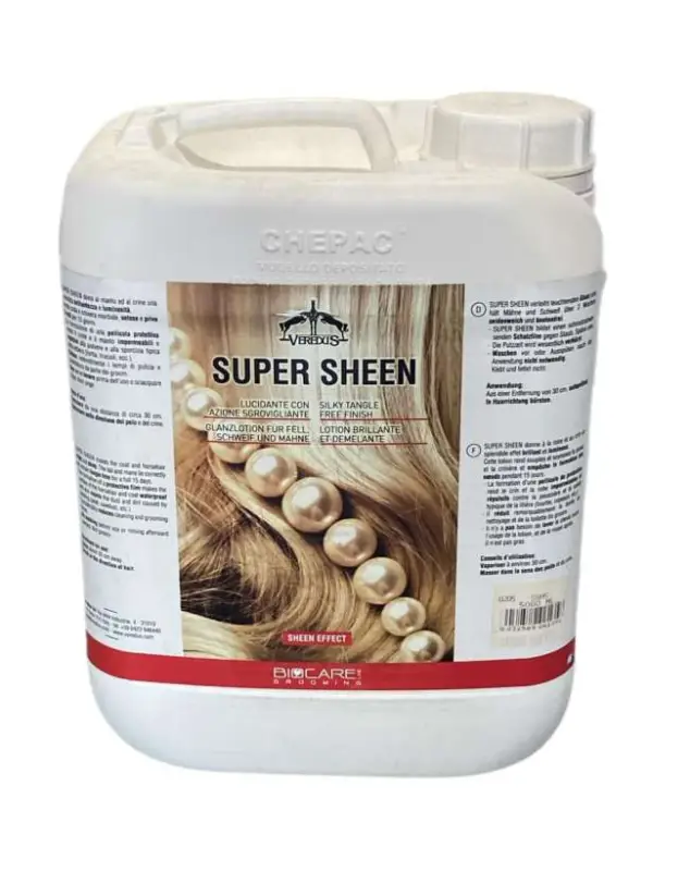 SUPER SHEEN VEREDUS LUCIDA LA CODA E CRINIERA DEL CAVALLO Promozione
