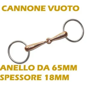 Soddisfatti O Rimborsati FILETTO PER EQUITAZIONE RAME VUOTO