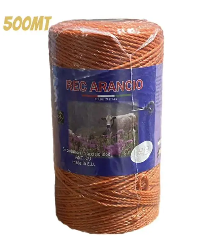 FILO ELETTRICO ARANCIO CON 3 CONDUTTORI Esclusivo