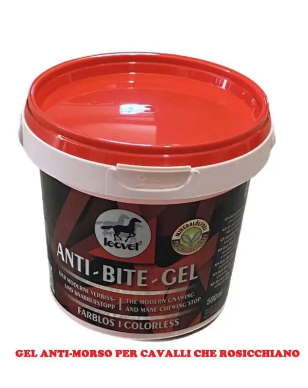 Promozione ANTI BITE GEL PER CAVALLI CHE ROSICCHIANO IL LEGNO