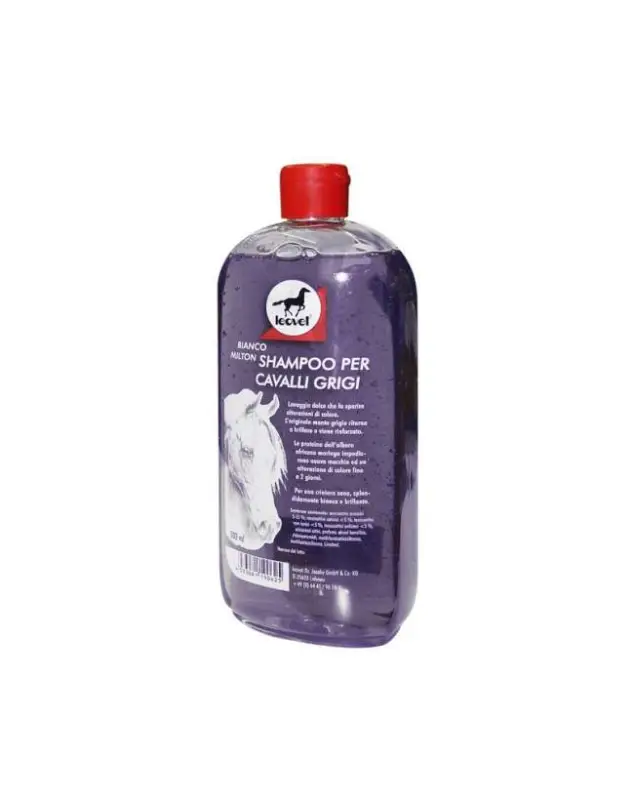 Must-Have SHAMPOO LEOVET MANTELLO BIANCO E GRIGIO