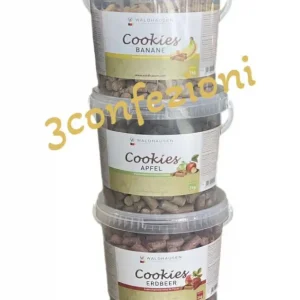 3 CONFEZIONI DI BISCOTTI PER CAVALLI Solo Oggi