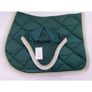 Acquista Ora SOTTOSELLA E CUFFIA VERDE CON GRIGIO