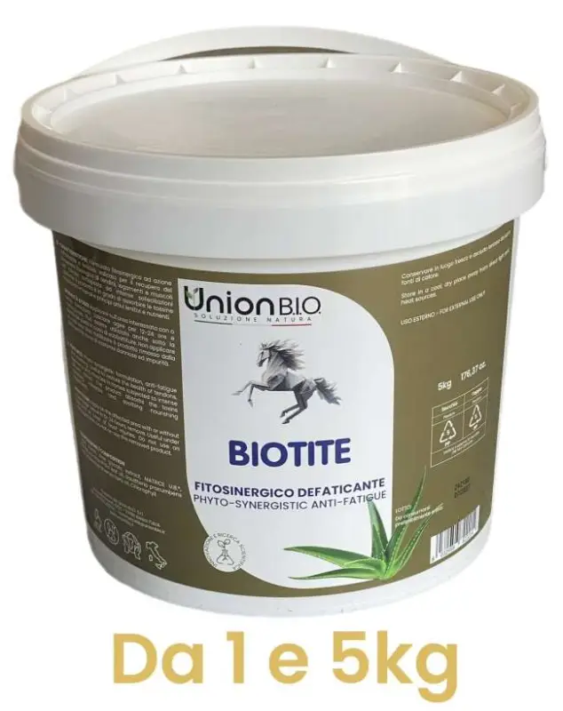 Non Perdere BIOTITE UNION BIO PASTA DEFATICANTE PER CAVALLI