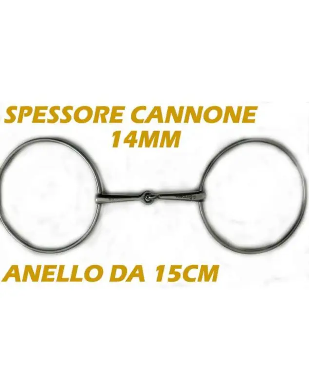 Di Tendenza FILETTO ANELLI GRANDI PER CAVALLO