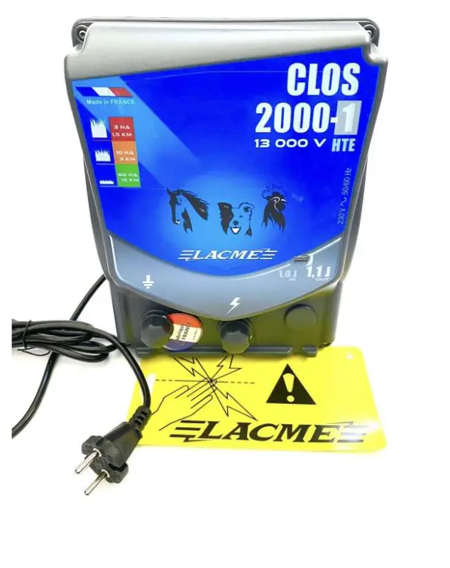 Compra Adesso RECINTO A CORRENTE LACME CLOS 2000 220VOLT