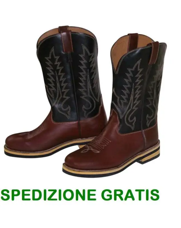 STIVALE WESTERN ROPER IN PELLE Compra Adesso