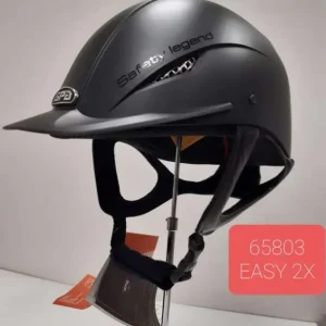 Offerta Limitata CASCO EQUITAZIONE GPA EASY 2X NERO E BLU