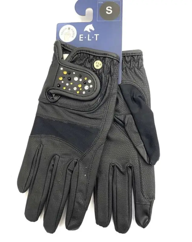 Promozione GUANTI EQUITAZIONE DONNA CON BRILLANTINI