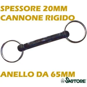 Solo Oggi FILETTO IN GOMMA RIDIGA CON CANNONE DA 20MM