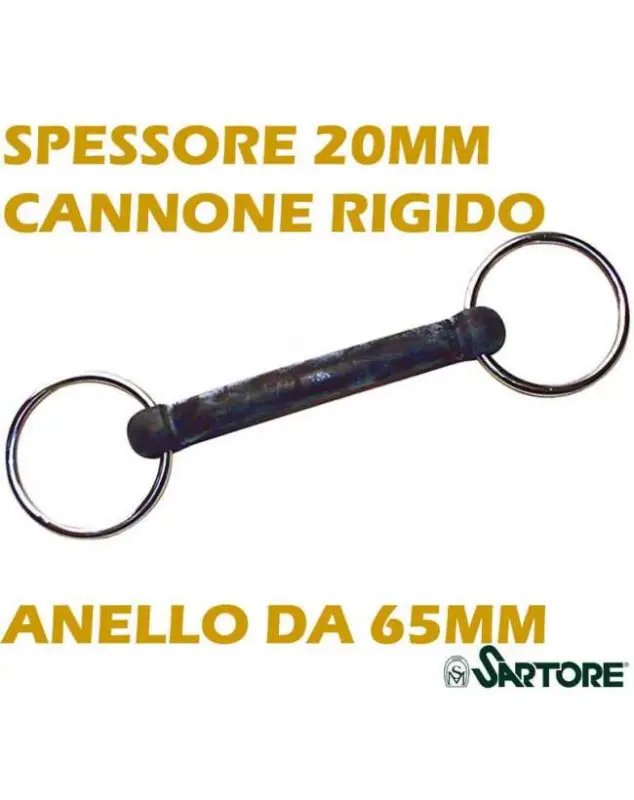 Solo Oggi FILETTO IN GOMMA RIDIGA CON CANNONE DA 20MM