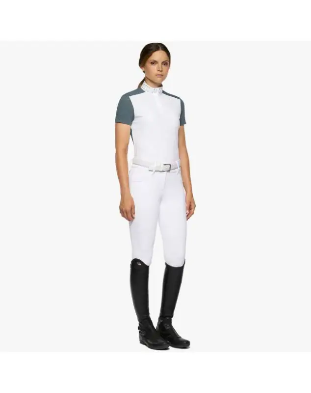 Miglior Prezzo POLO DONNA CAVALLERIA TOSCANA MICRO PAILLETTS