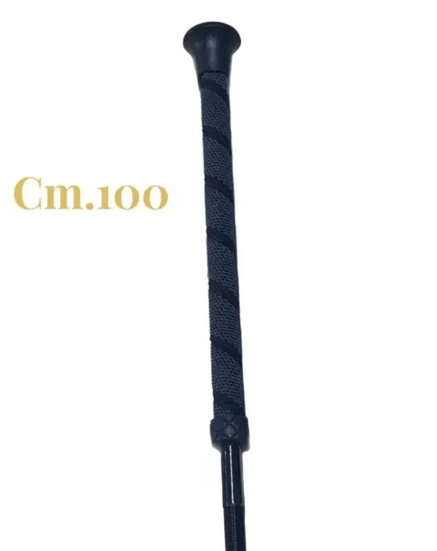 FRUSTA DA DRESSAGE CON MANICO GOMMA ANTISCIVOLO Nuovo Arrivo