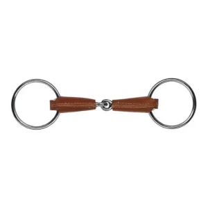 FILETTO AD ANELLI INOX FODERATO IN CUOIO Must-Have