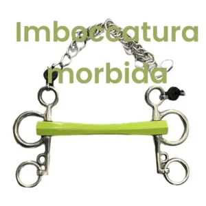 PELHAM ASTE CORTE METALAB GOMMA FLESSIBILE Affare