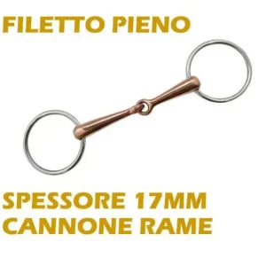 Consegna Rapida FILETTO AD ANELLI IN RAME PIENO