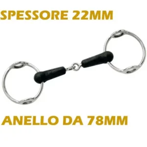 Offerta Lampo FILETTO AD ANELLI ELEVATORE FODERATO IN GOMMA