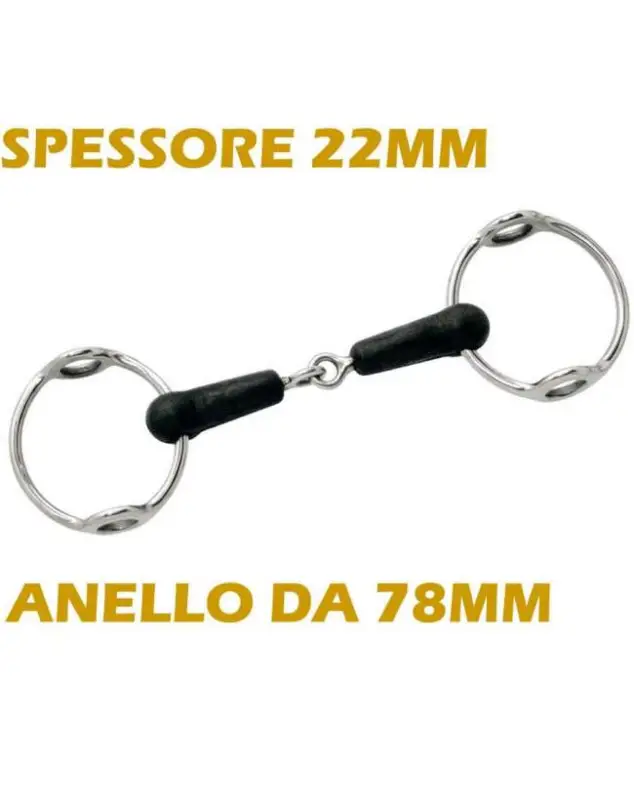 Offerta Lampo FILETTO AD ANELLI ELEVATORE FODERATO IN GOMMA