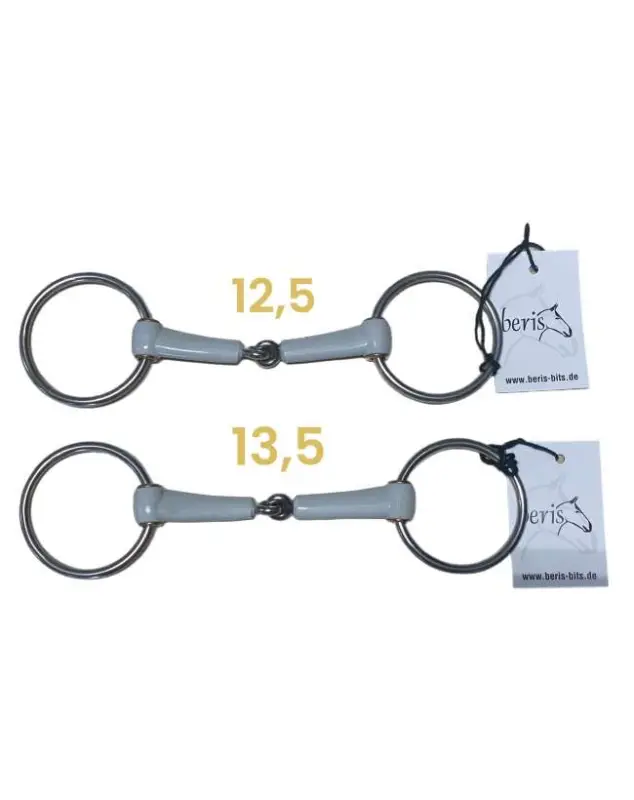 Popolare FILETTO SNODATO AD ANELLI INOX BERIS RICOPERTO IN GOMMA