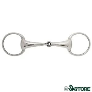 FILETTO DA CAVALLO AD OLIVA INOX VUOTO 26MM Pagamento Sicuro