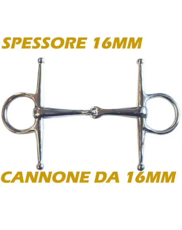Subito Disponibile FILETTO PER CAVALLI AD ASTE SOTTILE PIENO