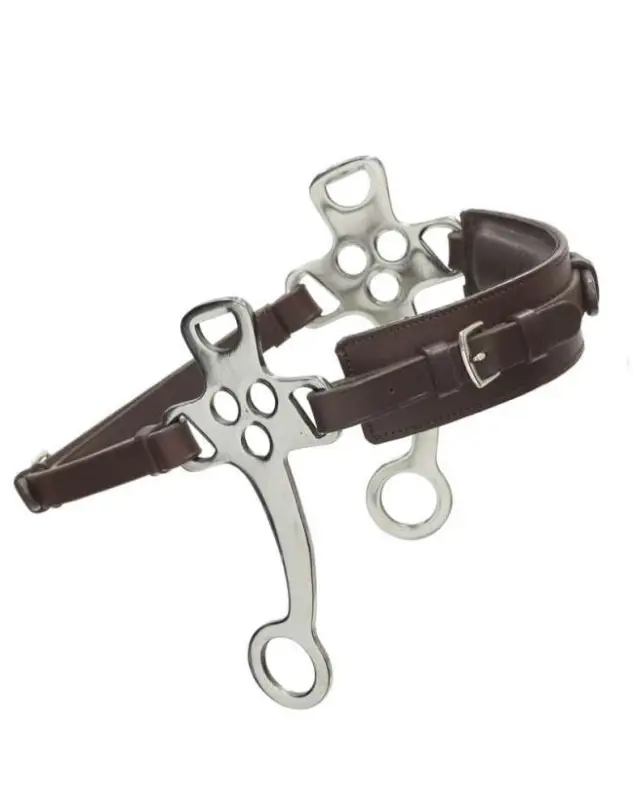 Offerta HACKAMORE INOX CON PROTEZIONE CUOIO