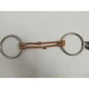 Di Tendenza FILETTO WESTERN TORCIGLIONE DOPPIO IN RAME