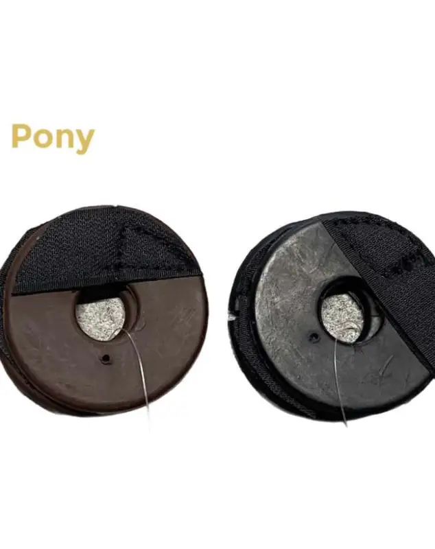 A Buon Prezzo ROSETTE IN GOMMA CON VELCRO PER PONY