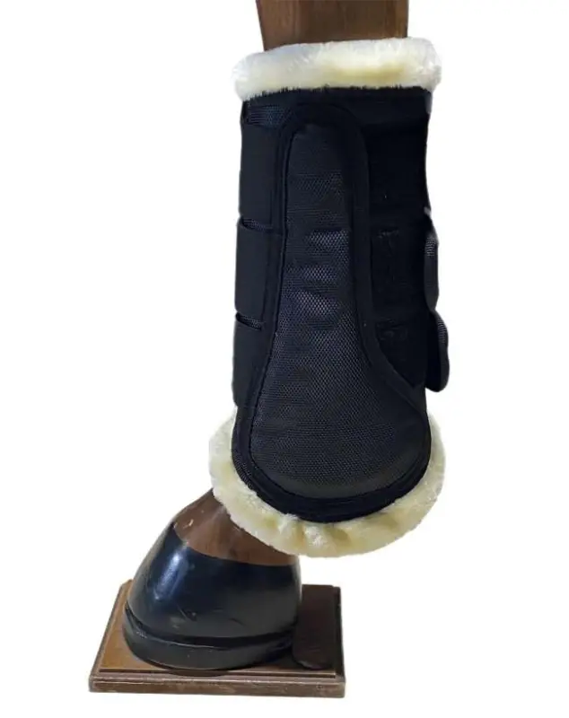 Prezzo Scontato STINCHIERE DA DRESSAGE CORDURA E PELLICCIA