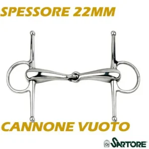 FILETTO PER CAVALLO AD ASTE VUOTO GROSSO Non Perdere